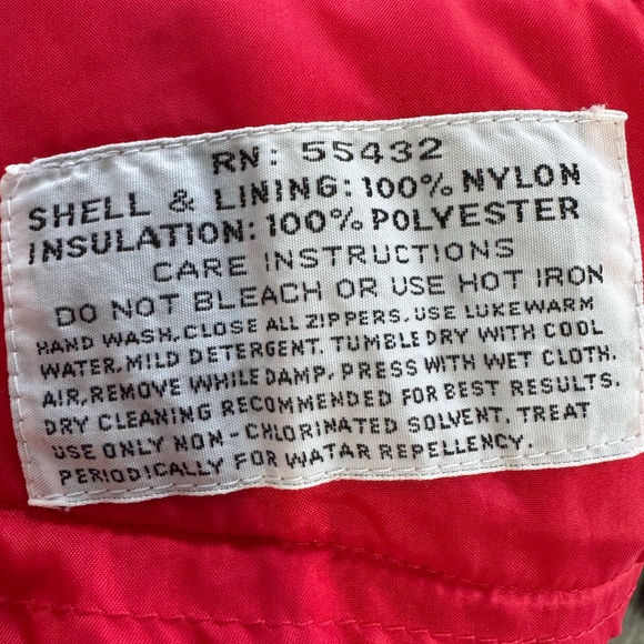 Fera Women's Vintage Red Insulated Snowsuit Sz 10 (M) - Picture 8 of 9